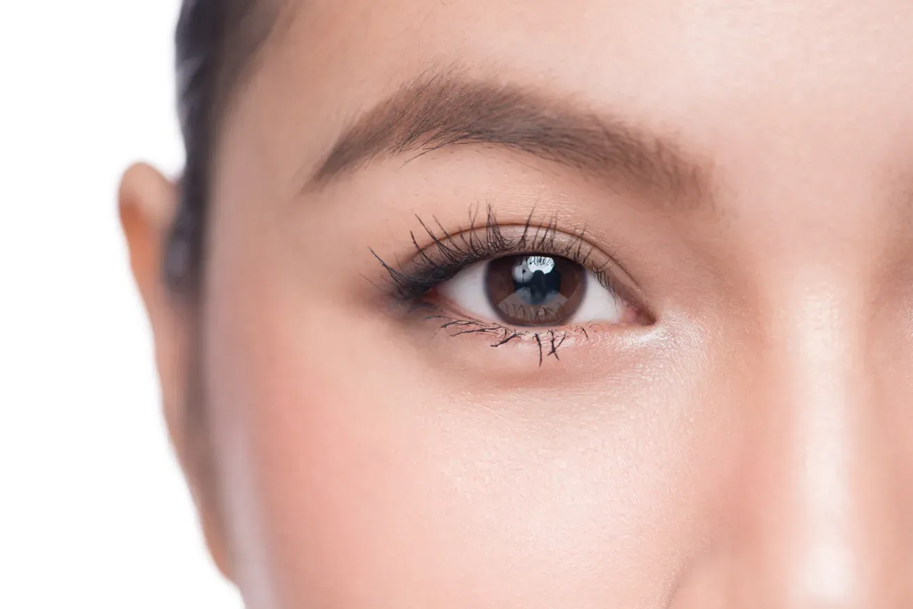 Close up of a woman’s eye